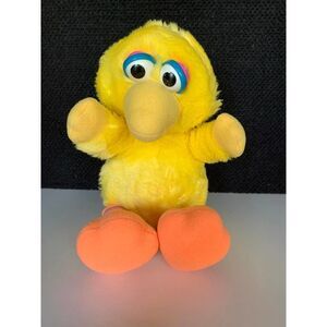 Plush vintage big bird toy